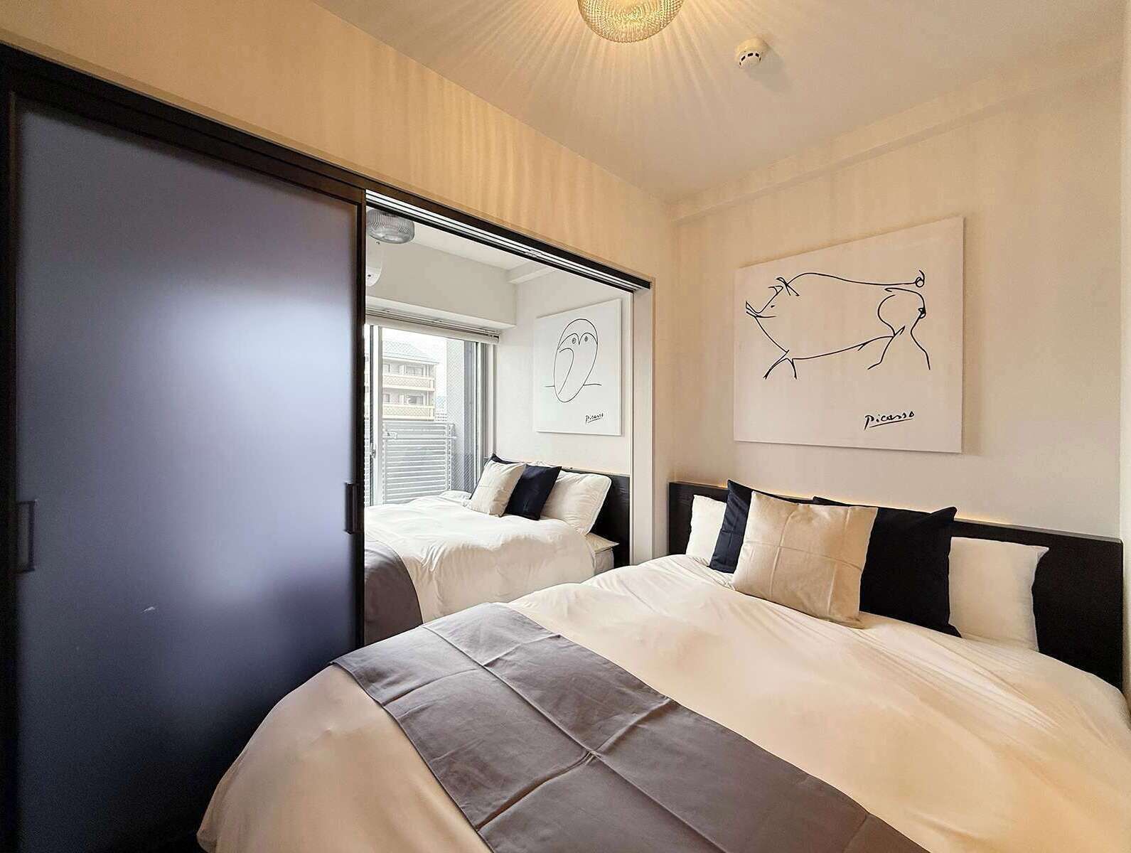 1 chambre, fer et planche à repasser, Wi-Fi, draps fournis