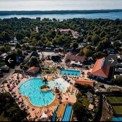 Mobile home 6 to 8 pers. Camping la reserve4☆ in Gastes (40)