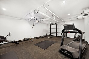 Fitness facility - Enger Lofts w/ Gym, Elevator, Coffee Shop | 307 (Duluth)