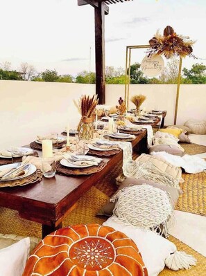 Restaurante al aire libre
