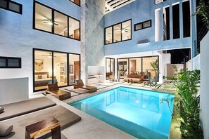Pool - New Spacious Villa with Rooftop dipping pool (Tulum)