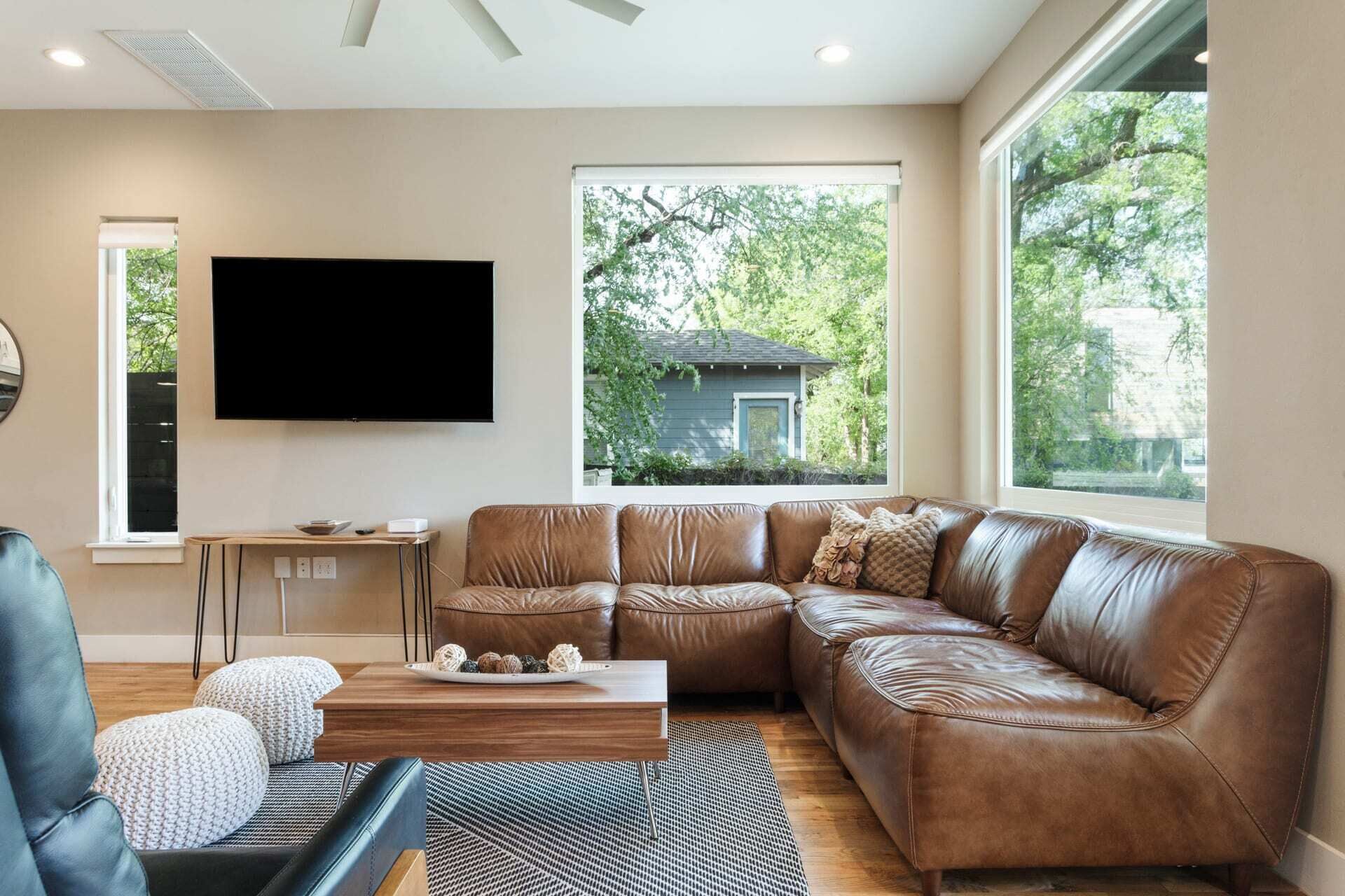 奢華聯排別墅, 非吸煙房, 私人泳池 | 起居區