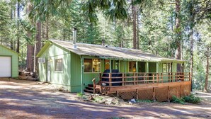 Exterior - Walk to Dining! Peaceful Arnold Cabin w/ Deck (Arnold)