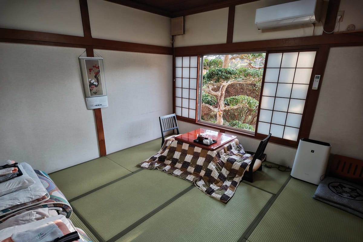 Japanese-style Twin Room , Non Smoking, Garden View (8 Tatami Mats) | Free WiFi, bed sheets