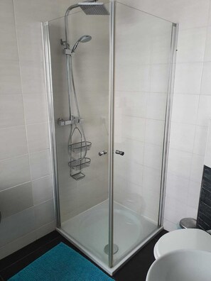 Towels, soap, toilet paper