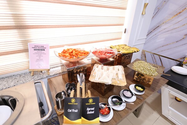 Dagelijks ontbijtbuffet inbegrepen