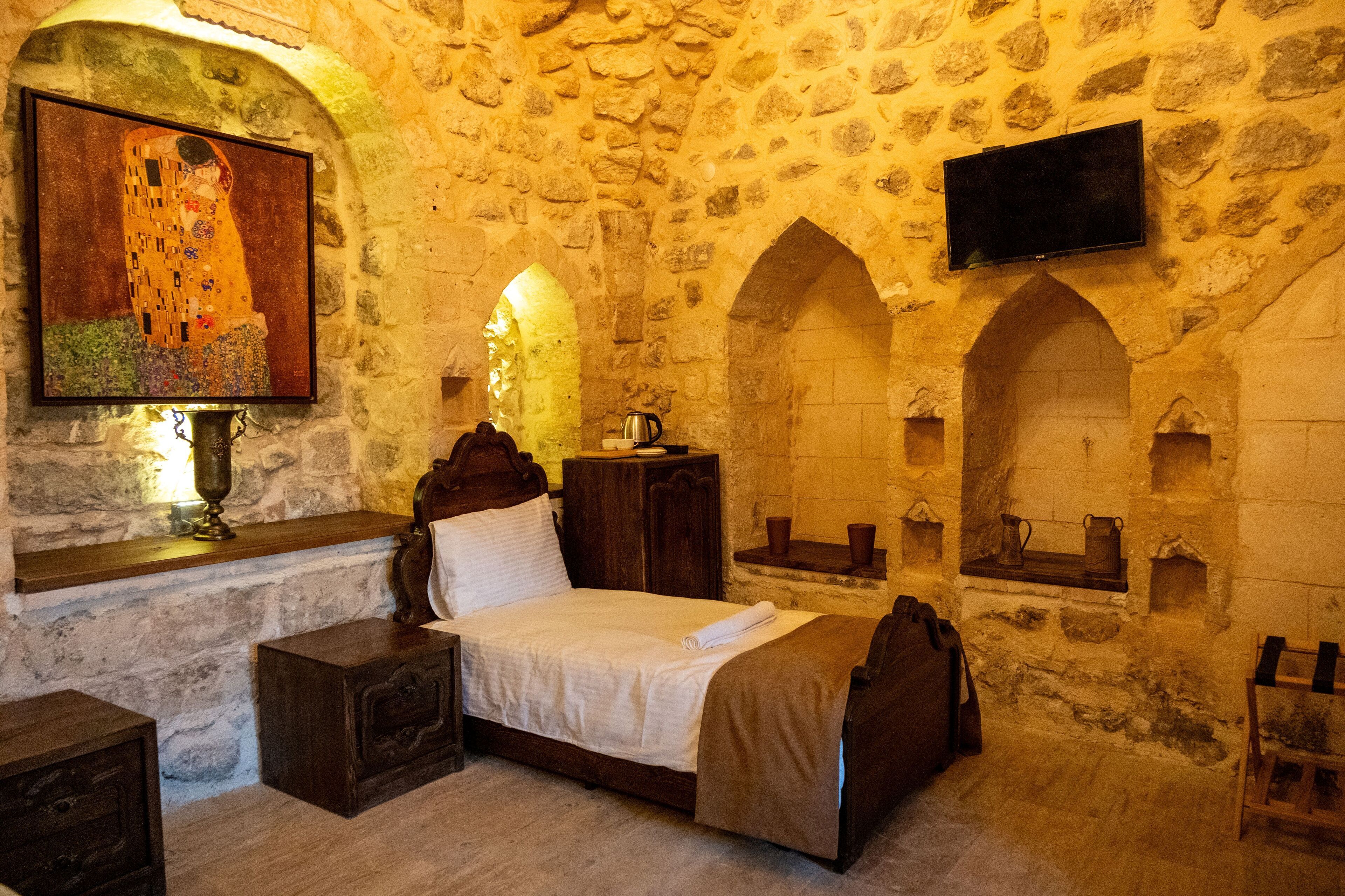 Habitación familiar, balcón, vistas al jardín | Wifi gratis y ropa de cama