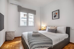 Basic Apartment, 2 Bedrooms, Kitchen, City View | 2 bedrooms, premium bedding, individually decorated - Selesta - 2 Bedroom Apartment in Athens (Athens)