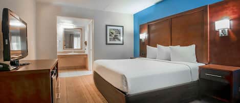 Quarto casal superior | Escrivaninha, espaço de trabalho para notebook