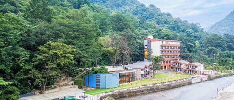 Voorkant van accommodatie