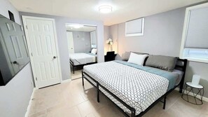 4 chambres, fer et planche à repasser, Wi-Fi, literie fournie