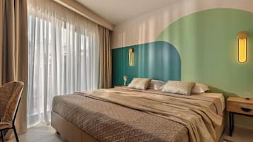 Appartement Classique | 2 chambres, coffres-forts dans les chambres, rideaux occultants