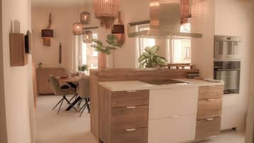 Micro-ondas, fogão, cooktop, lava-louças