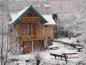 Façade de l’hébergement