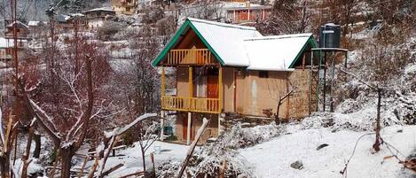 Voorkant van accommodatie