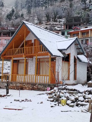 Façade de l’hébergement