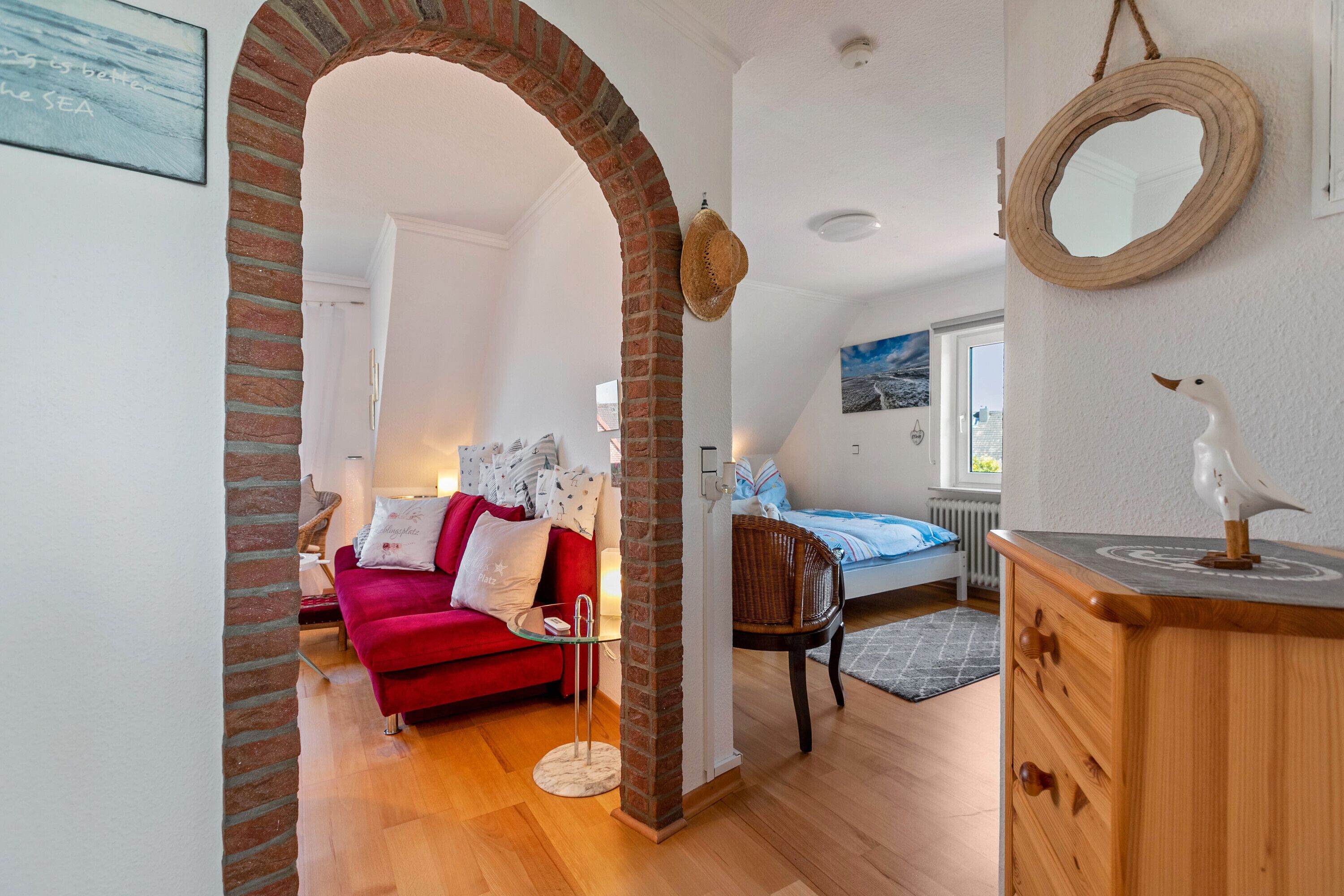 1 Schlafzimmer, Bügeleisen/Bügelbrett, kostenloses WLAN, Bettwäsche