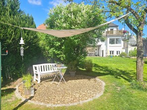 Property grounds - Studio Apartment 'Villa Gute Zeit - Cosy  Apart' with Shared Terrace, Shared Garden and Wi-Fi (Nortorf)