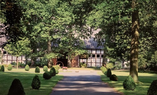 Ferienwohnung 'Inmitten Heide Und Natur' mit gemeinsamer Terrasse, privatem Garten und Wi-Fi