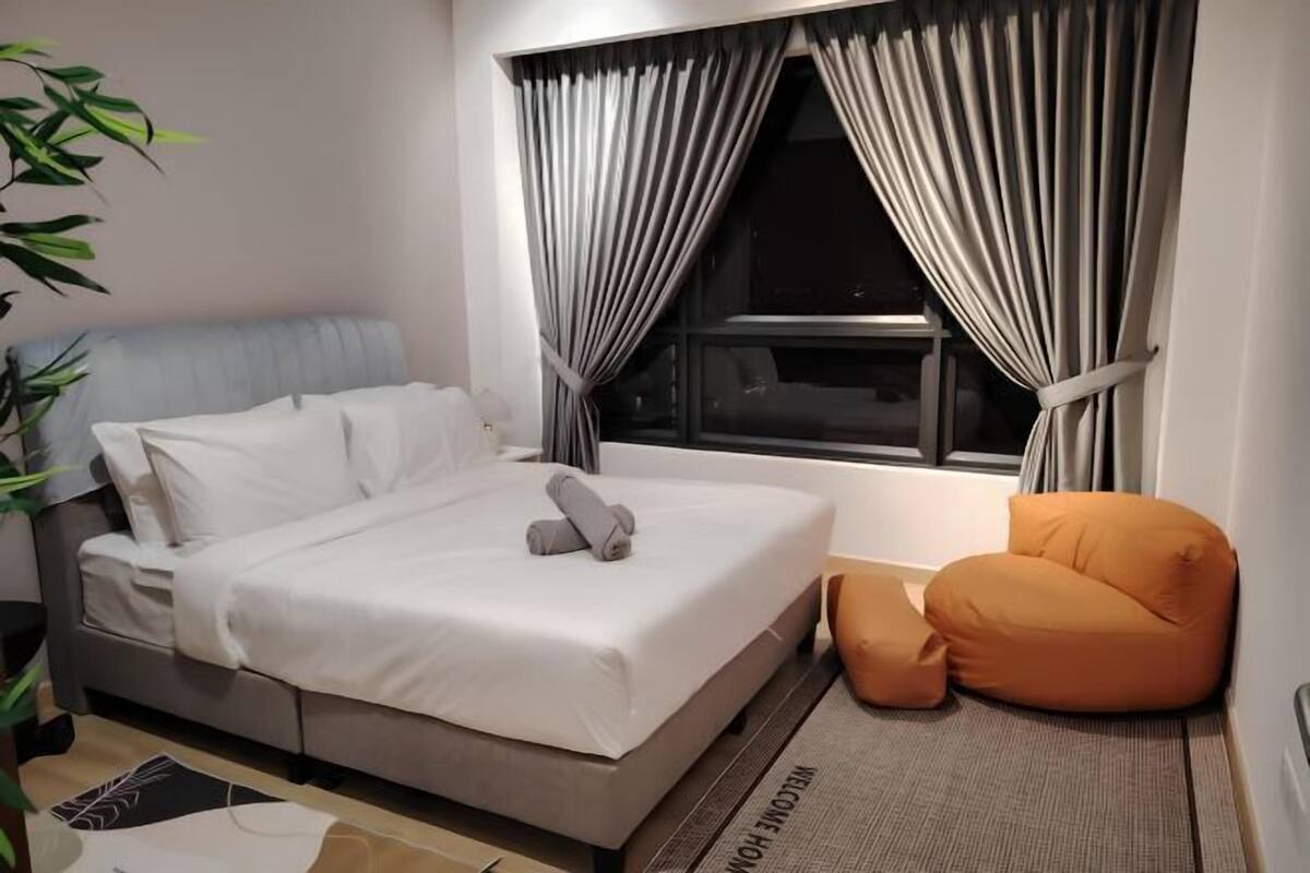2 chambres, fer et planche à repasser, Wi-Fi gratuit, draps fournis