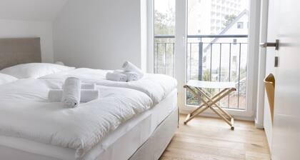 Appartement 'Strandroggen' avec balcon et Wi-Fi