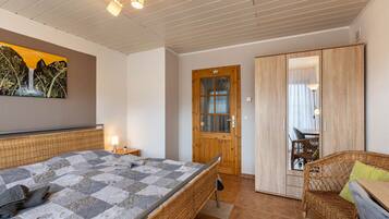 2 soveværelser, gratis Wi-Fi, sengetøj