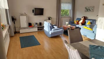 Televisie en een dvd-speler