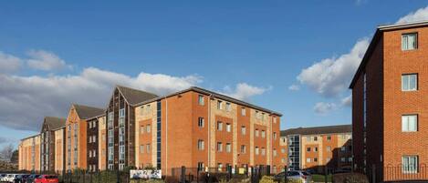 Fassade der Unterkunft