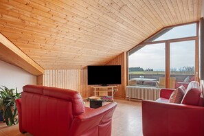 TV, DVD player, stereo - Apartment 'Abendsonne' with Mountain View, Balcony and Wi-Fi (Höchenschwand)