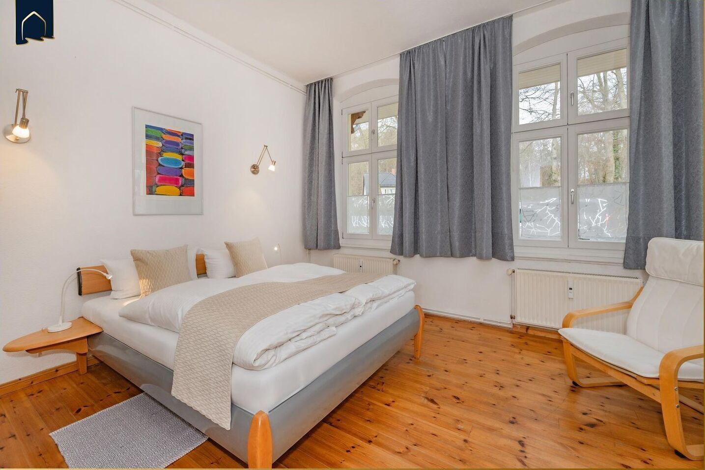 2 Schlafzimmer, WLAN