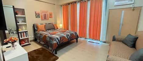 1 bedroom, WiFi, bed sheets