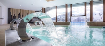 Apartment in Le Corbier with Spa & Pool