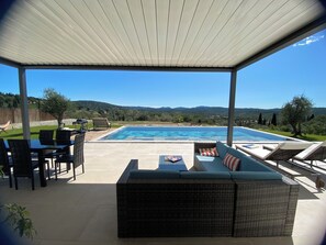 Pool - Entire villa with private pool (Montauroux)