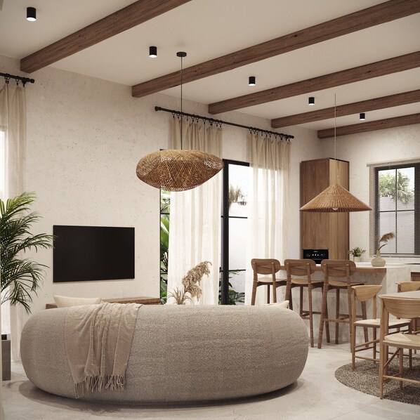 Villa | Living area - Bergamo Villa by Betterplace (Ubud)