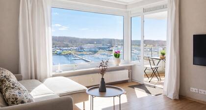 Strandhafer- Balkon mit Meerblick- 2 Min zum Strand
