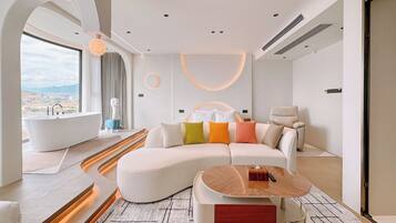 Superior Suite | Premium bedding, down duvets, memory-foam beds, free WiFi