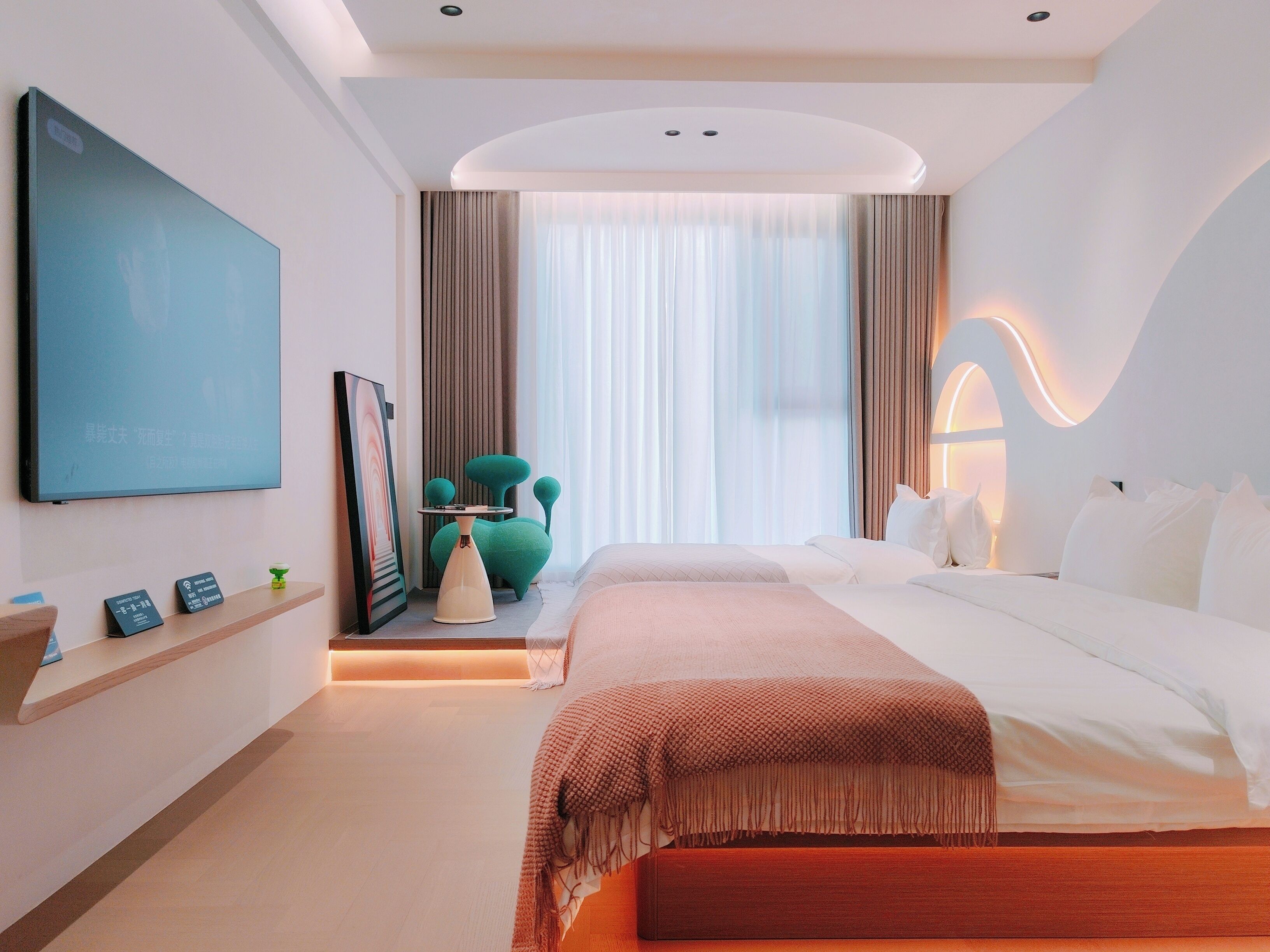 Tomannsrom – familie | Memory foam-senger og wi-fi (inkludert)