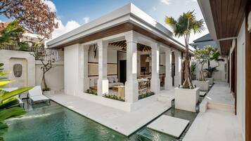 Luxury Villa, Patio, Pool View | Terrace/patio