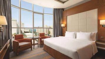 1 slaapkamer, een kluis op de kamer, een bureau, gratis wifi