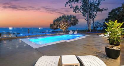 Enjoy exclusive use of this stunning oceanfront property accommodating up to 16.