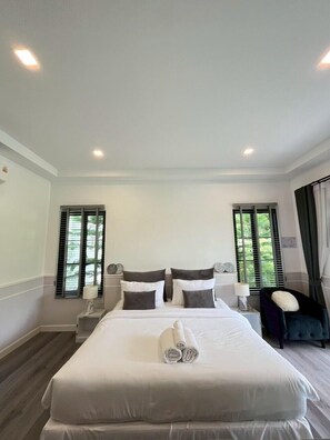 Soundproofing, iron/ironing board, cots/infant beds, rollaway beds