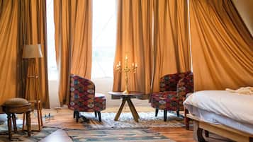 Luxury-Zelt, Terrasse, Bergblick