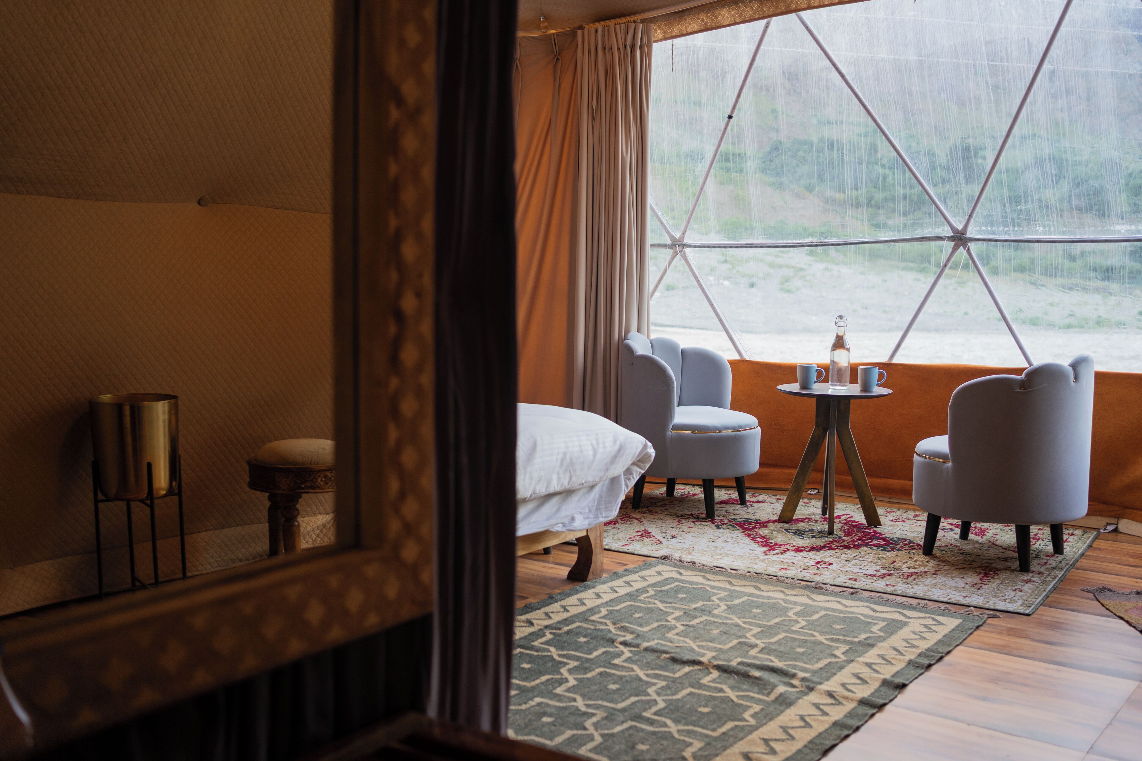 Nirvana Spheres Dome | Premium bedding, down comforters, pillowtop beds, individually decorated