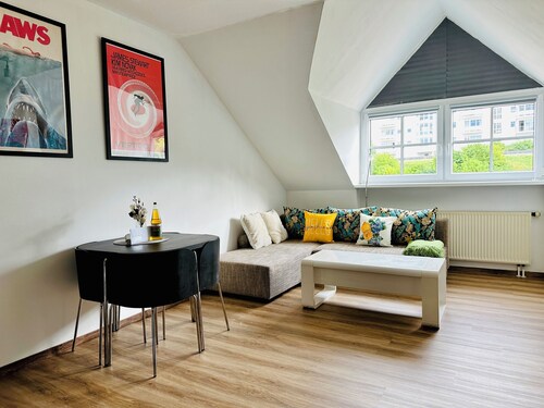 Pet-friendly one-room vacation apartment at the spa gardens