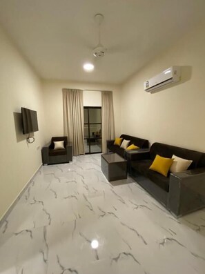 Luxe appartement, 2 slaapkamers | Woonruimte