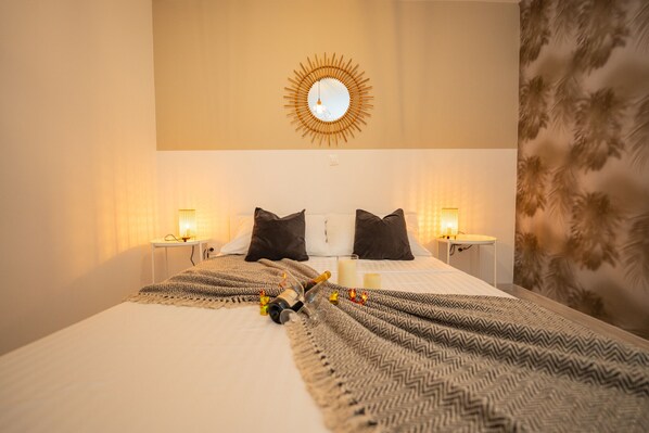 1 bedroom, iron/ironing board, free WiFi, bed sheets