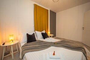 2 bedrooms, iron/ironing board, free WiFi, bed sheets - Deluxe apartment Mares 4 (Novalja)