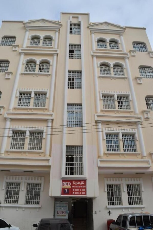 Fassade der Unterkunft