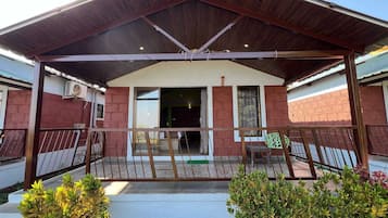 Voorkant van accommodatie