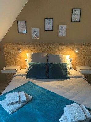 2 soverom, strykejern/-brett, wi-fi og sengetøy